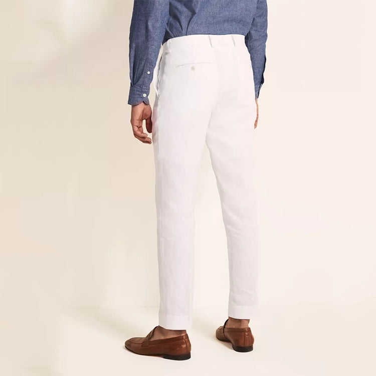 Formella raka byxor för män